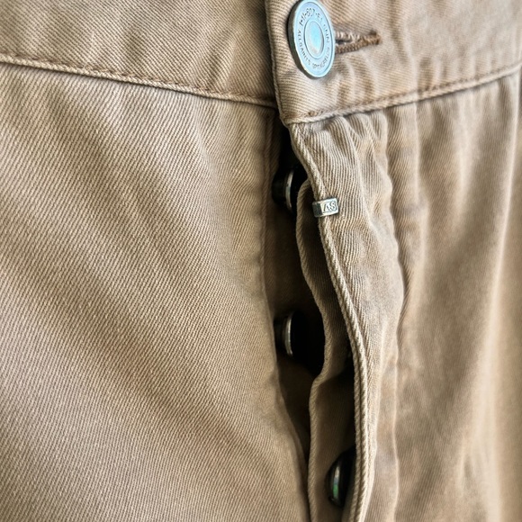 ALL SAINTS Khaki Trousers - Pipe/Slim Fit Men’s 32 - Picture 11 of 11